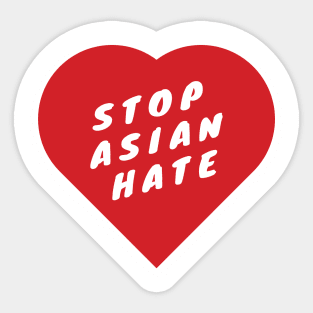 stop asian hate Sticker